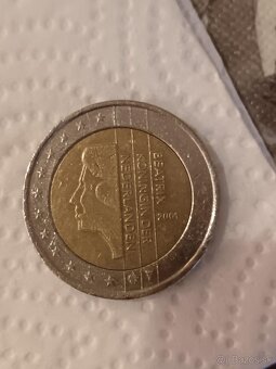 2 euro minca beatrix 2001,2002 - 2