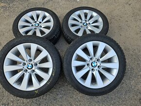 zimní Alu kola originál BMW 3er F30 F35 5x120 7,5jx17 is37 e - 2