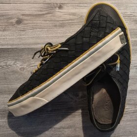 Vans čierne kožené tenisky č.38 - 2