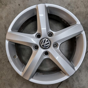 Originál Volkswagen Golf disky 5x112 R16 ET48 - 2