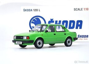 Modely Škoda 120L 1:18 FOX18 - 2