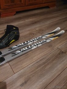 Predam bezkovy set,SALOMON,163 cm,SNS,c.39,supiny - 2