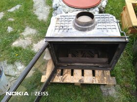 Rezervované...Chazelles krbová vložka 12kw(znížená cena) - 2