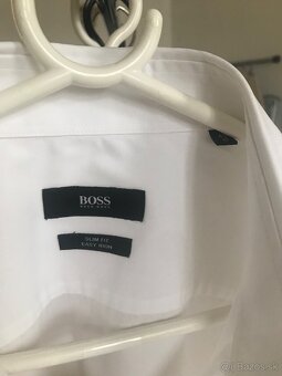 Hugo Boss slim fit easy iron panska kosela - 2