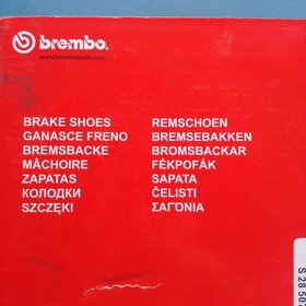 Brzdové pakne Brembo - 2