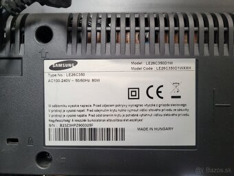 Samsung LE26C350 - 2