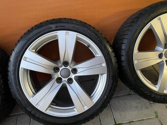 Orig. alu disky. AUDI 5x112 8J x18 ET 25  VW 245 45 R18 zimn - 2