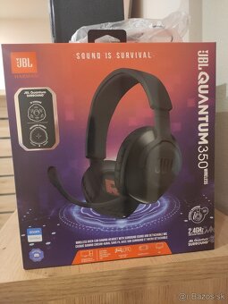 Predám slúchadlá JBL Quantum 350 Wireless - NOVÉ - 2