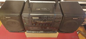 Predám vintage boombox rádiomagnetofón s CD Sony CFD-550L - 2