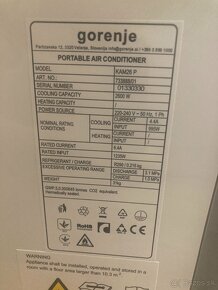 Mobilná klimatizácia GORENJE - 2