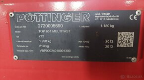 Zhrnovač Pottinger TOP 651 - 2