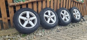 Elektróny VW 5x112 letné pneu 195/65 R15 - 2