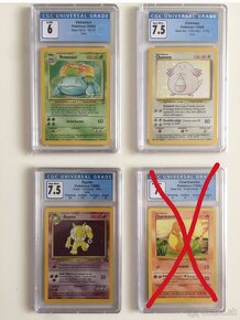 Pokemon karty Venusaur, Chansey, Hypno, Charmander - 2