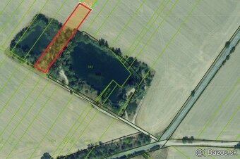 2100m2 rekreačný pozemok Veľká Paka okr. Dunajská Streda - 2