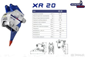 Rozryvač  XCENTRIC RIPPER XR20 - 2