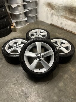 Letná sada 5x100 R16 , 215/45/16 - VW Polo, Fabia, Rapid - 2