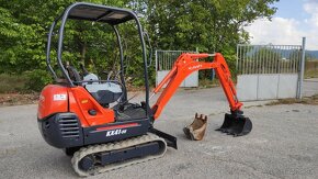 Minibáger Kubota KX41, rychloupinak, 2x lyžica - 2