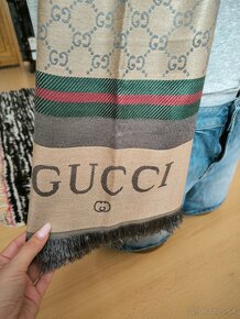 Luxusný šál Gucci + ponožky Gucci ako darček - 2