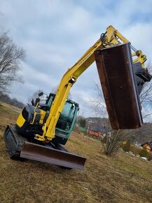 Yanmar VIO80 KILMA 8,5t bager 2015 z Nórska ako nový 3650h o - 2