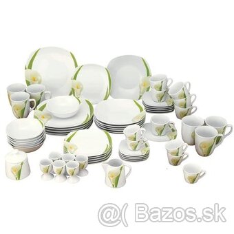 Calla set - porcelanovy set 62 ks - nový , neotvorený - 2