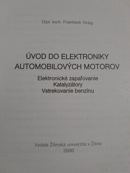 Úvod do elektroniky automobilových motorov - 2