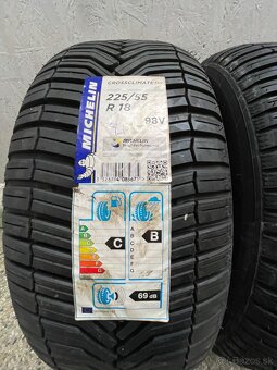 Michelin 225/55R18 - Nové celorocné - 2