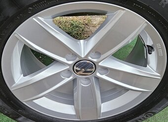 Atraktívne, takmer nové originálne disky VW - 5x112 r16 - 2