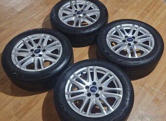 Predám letnú sadu alu. disky Ford 5x108 R16 ,205/55 R16 - 2