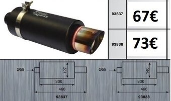 Sportovy Vyfuk Mugen VM sport 93837 / 93838 - 2