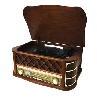 Retro radio+gramofon+cd+kazeta+usb--SENCOR STT 016-120€ - 2