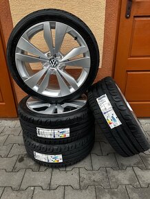 5x112 R18 7,5J ET50 Volkswagen + 225/40 R18 letné 2023 - 2