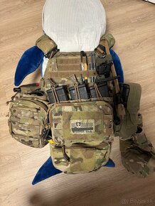 Nosič platov Warrior DCS Multicam s balistickou ochranou - 2