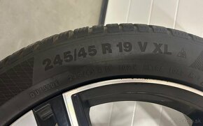 Predám Continental WinterContact TS850P 245/45 R19 - 2