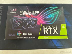 Predám grafickú kartu ASUS GeForce RTX™ 3060 OC 12G - 2