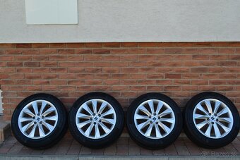 5x112 R17 Letna sada Org. Seat Ateca + 215/55 R17 Michelin - 2