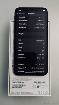 Apple iPhone X Space Gray 256GB - 2