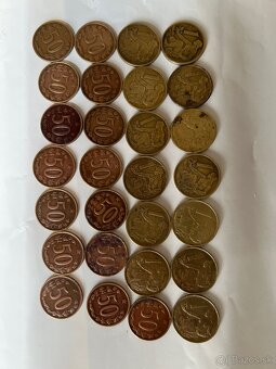 1 Kčs 1962 až1992 , 50 halier ČSSR 1964až1971cena spolu 20€ - 2