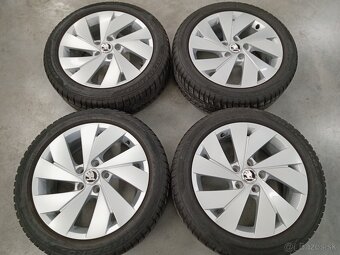 Zimne ALU 5x112 R17 6,5J ET46 Original VW SKODA OCTAVIA - 2