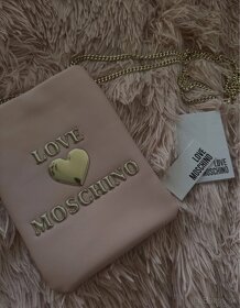 love moschino light pink kabelka. - 2