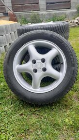 Predám  zimné pneumatiky 185/65r15 Hankook disky 4x100 - 2