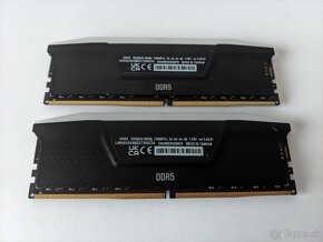 Corsair Vengeance RGB DDR5 32GB KIT (2x16) 7200MHz CL34 - 2