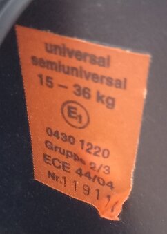 Recaro monza autosedacka 15-36 kg - 2