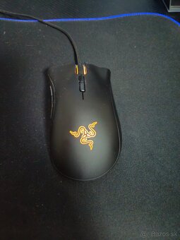 Predám set razer klávesnice a mysi z rgb podložkou - 2