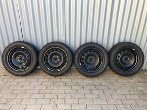 Predám zimnú sadu kolies 205/55 R16 91H - 2