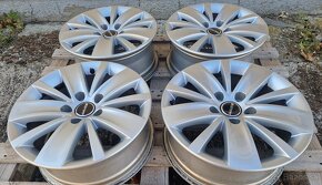 ORIGINÁL VOLKSWAGEN HLINÍKOVÉ DISKY 5x112 R16 - 2