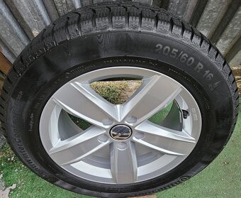 Originálna zimná sada VW - 5x112 r16 + 205/60 r16 96H - 2