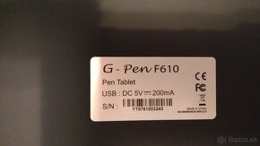 Genius G-Pen F610, widescreen. slim - 2