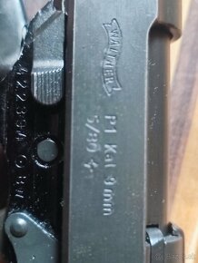 Walther P01 9mm luger - 2