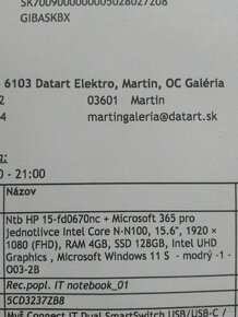 Notebook HP 15 - 2