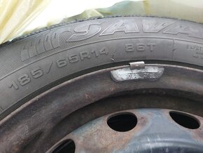 Zimné pneumatiky Sava 185/65 R14 86T na diskoch - 2